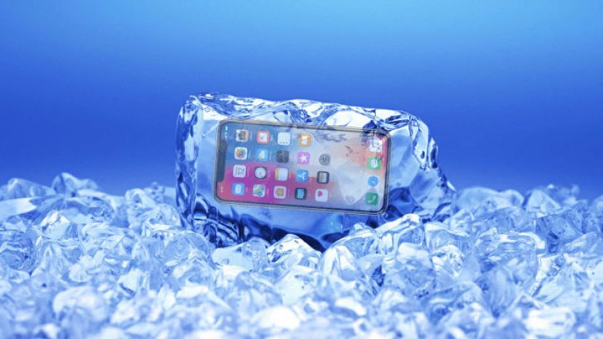 iPhone X замерзает при минусовой температуре. Мгновенно!