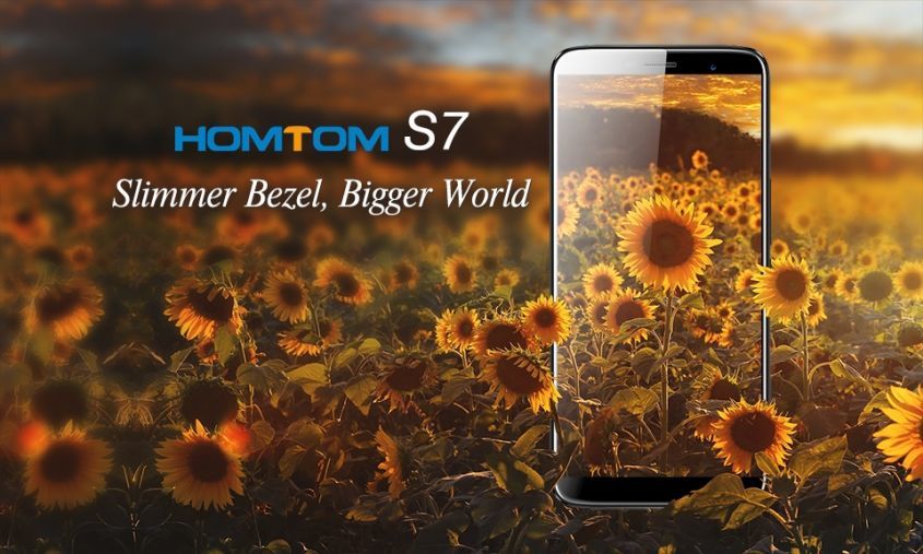 HOMTOM скоро запустит еще один четырехъядерный 5,5-дюймовый смартфон HOMTOM S7!