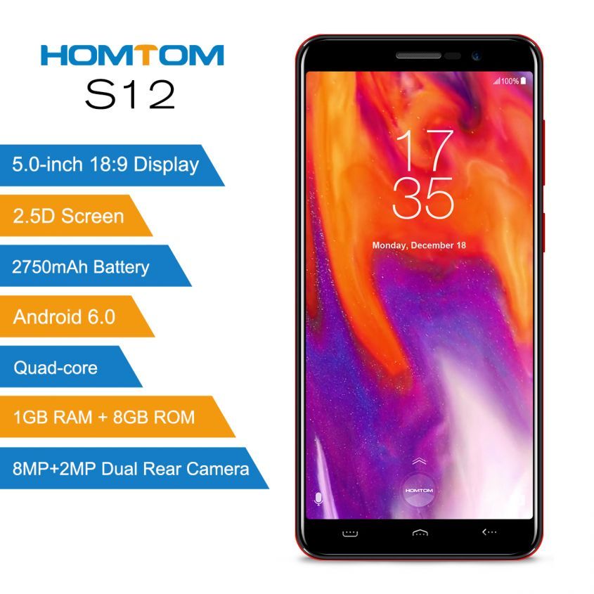 Самый интересный смартфон 2018 года - HOMTOM S12!
