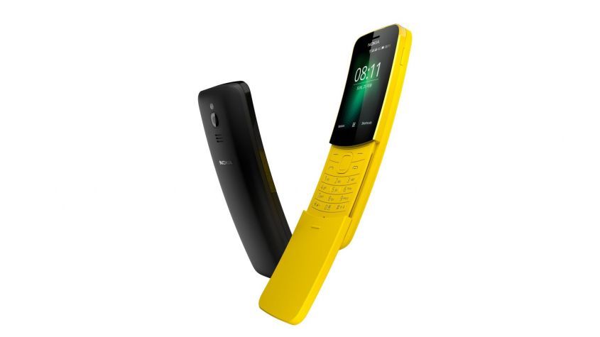 «Телефон-банан» Nokia 8110 поступил в продажу в России!
