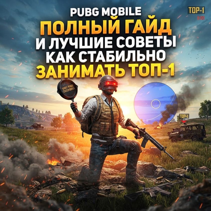 Полный гайд и лучшие советы по PUBG Mobile: как стабильно занимать Топ-1